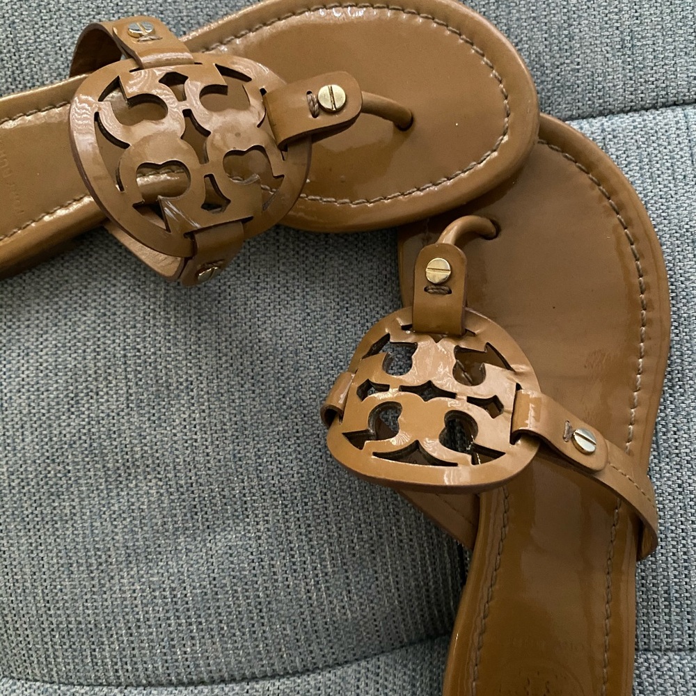 Tory Burch Miller Sandal Tan Size 5.5